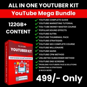 You Tuber Mega Kit Bundle