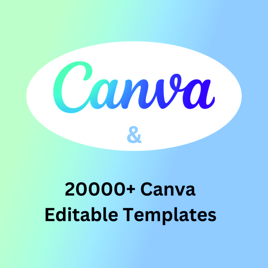 20000+ Canva Post Template Bundle with free Bonuses worth 20,000/-