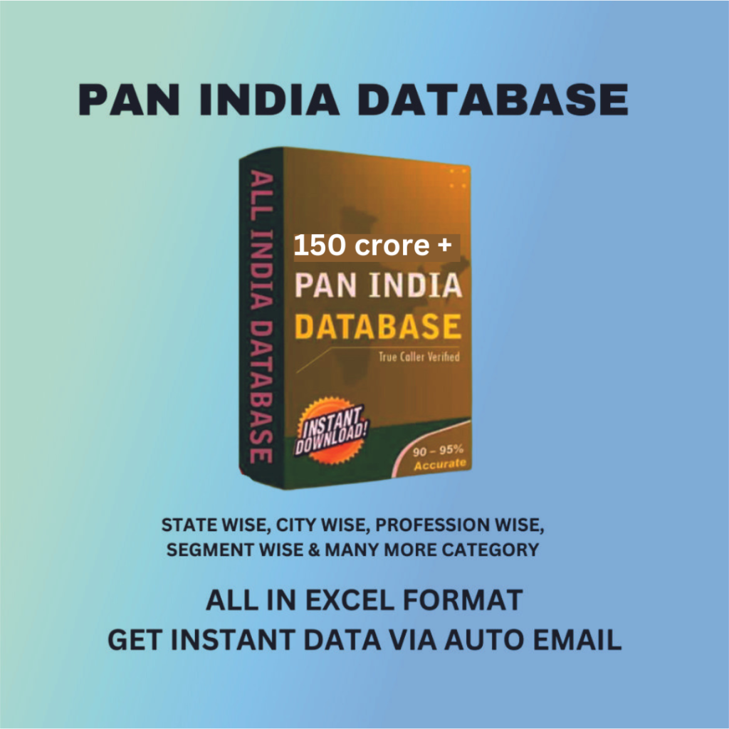 150+ Crore Database